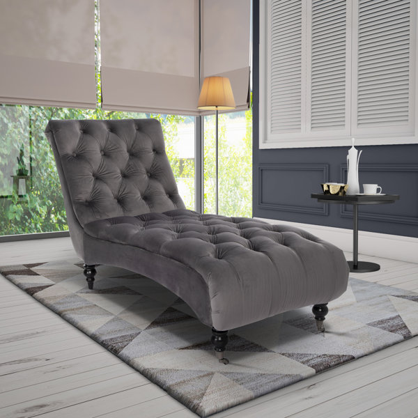 Metal chaise deals lounge with cushions